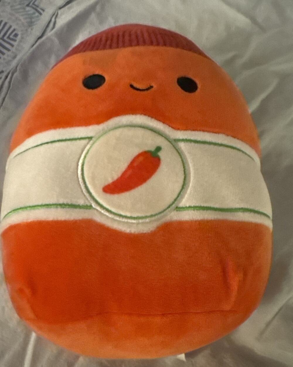 Squishmallows 9” ILLIA Sriracha Hot Sauce 2023 Kellytoy Plush NO Tag